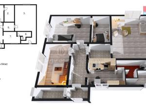 Prodej rodinného domu, Omlenice - Stradov, 70 m2