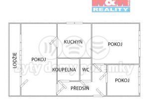 Prodej bytu 3+1, Litoměřice - Předměstí, Dukelská, 68 m2