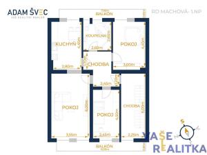 Prodej rodinného domu, Machová, 169 m2