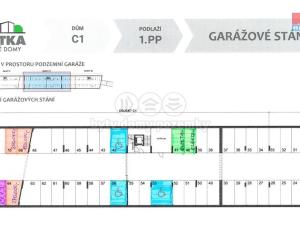 Pronájem garážového stání, Brandýs nad Labem-Stará Boleslav, Generála Sedláčka, 9 m2