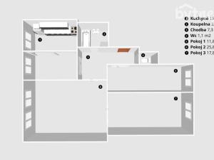 Pronájem bytu 3+1, Jihlava, Třebízského, 100 m2