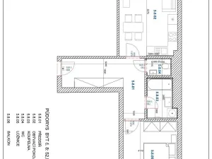 Pronájem bytu 2+kk, Ostrava, 30. dubna, 52 m2