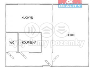 Pronájem bytu 1+1, Ostrava - Poruba, Vincence Makovského, 38 m2