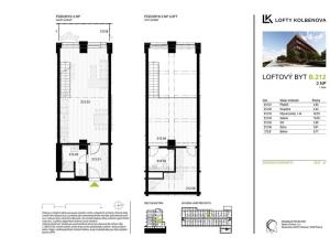 Prodej bytu 2+kk, Praha - Vysočany, Kolbenova, 77 m2