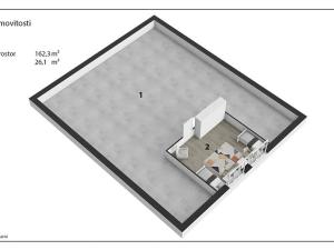 Prodej obchodního prostoru, Jedousov, 350 m2