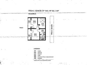 Pronájem obchodního prostoru, Hradec Králové, třída Edvarda Beneše, 205 m2