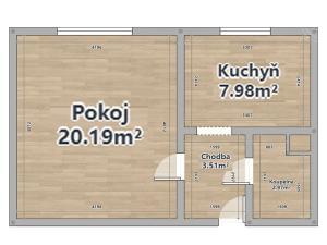 Prodej bytu 1+1, Plzeň, Bolevecká, 43 m2