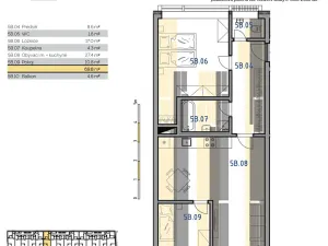 Prodej bytu 3+kk, Liberec, 74 m2