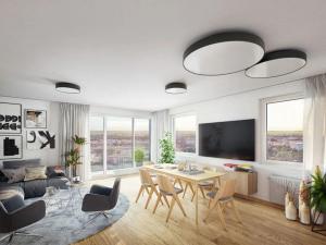 Prodej bytu 2+kk, Praha - Prosek, Nad Krocínkou, 59 m2