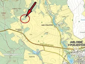 Prodej podílu pole, Jablonné v Podještědí, 976 m2