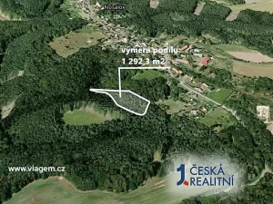 Prodej podílu lesa, Nosálov, 1292 m2