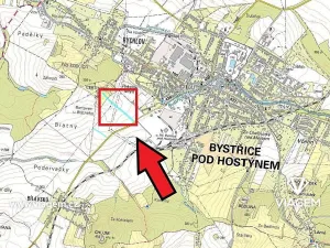 Prodej podílu pole, Bystřice pod Hostýnem, 2094 m2