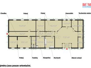 Pronájem kanceláře, Loděnice, Karlštejnská, 400 m2