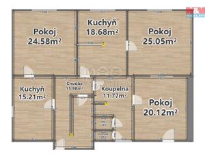 Prodej rodinného domu, Chlumčany, Svatopluka Čecha, 250 m2