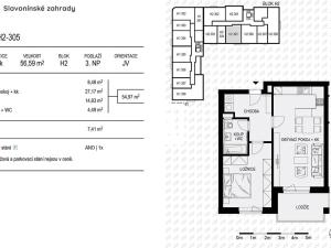 Prodej bytu 2+kk, Olomouc, Loudova, 55 m2