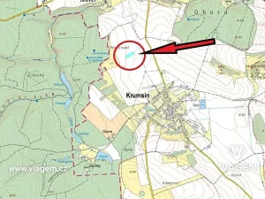 Prodej podílu pole, Krumsín, 1712 m2