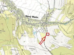 Prodej pole, Nový Malín, 1413 m2