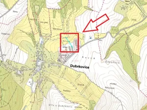 Prodej podílu komerčního pozemku, Dobrkovice, 386 m2