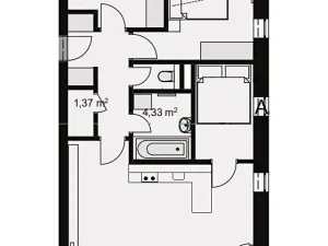 Pronájem bytu 4+kk, Chrudim, Podkopanický mlýn, 82 m2