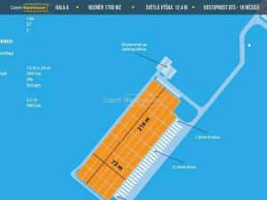 Pronájem skladu, Česká Lípa, 1700 m2