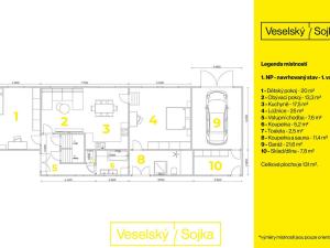 Prodej rodinného domu, Klobuky - Kobylníky, 279 m2