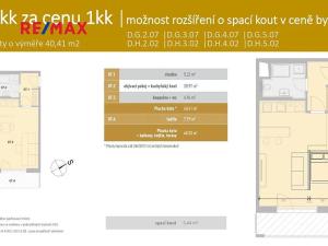 Prodej bytu 1+kk, České Budějovice, Vrbenská, 48 m2