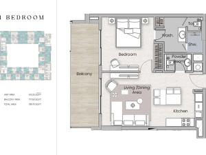 Prodej bytu 2+kk, Dubaj, Spojené arabské emiráty, 73 m2