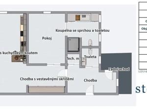 Pronájem bytu 2+kk, Praha - Dejvice, Starodejvická, 79 m2