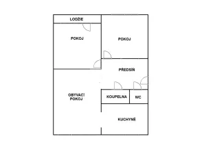 Prodej bytu 3+1, Kralupy nad Vltavou, Přemyslova, 91 m2