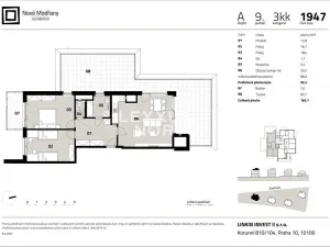 Prodej bytu 3+kk, Praha - Modřany, Zlochova, 93 m2