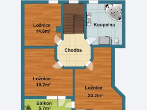 Prodej rodinného domu, Praha - Újezd nad Lesy, Novosibřinská, 266 m2