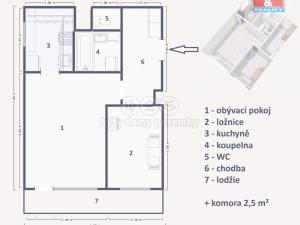 Prodej bytu 2+1, Praha - Žižkov, Pod lipami, 44 m2