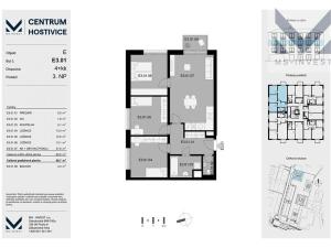 Prodej bytu 4+kk, Hostivice, Čsl. armády, 89 m2