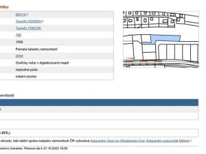 Prodej pozemku, Tupadly, 1556 m2