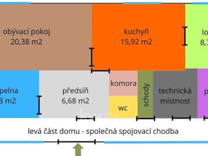 Prodej rodinného domu, Bohuňov, 180 m2