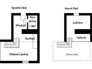 Pronájem bytu 2+kk, Praha - Vršovice, Krymská, 53 m2