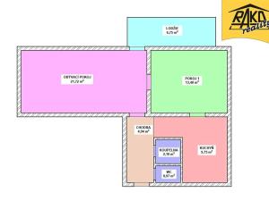 Prodej bytu 2+1, Trutnov, Úpské nábřeží, 56 m2