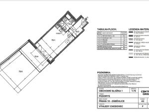 Pronájem bytu 1+kk, Praha - Chodov, Měchnovská, 36 m2