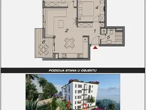 Prodej bytu 3+kk, Makarska, Chorvatsko, 72 m2