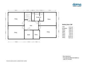 Prodej rodinného domu, Velešovice, 131 m2