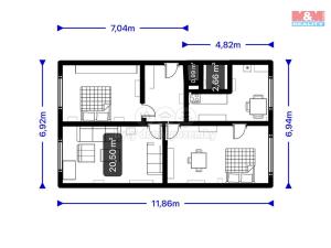 Prodej bytu 3+1, Sokolov, Jelínkova, 81 m2