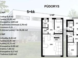 Prodej rodinného domu, Šestajovice, 134 m2