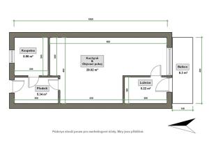 Pronájem bytu 1+kk, Zlín, Podlesí IV, 47 m2