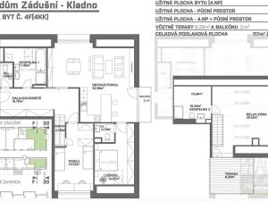 Prodej bytu 4+kk, Kladno, Zádušní, 160 m2