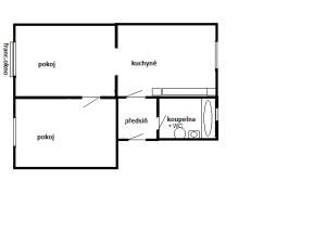 Pronájem bytu 2+1, Ostrava - Zábřeh, Prošinova, 53 m2