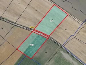 Prodej pole, Všetaty, 4469 m2