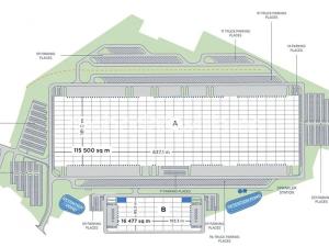 Pronájem skladu, Mošnov, 115500 m2