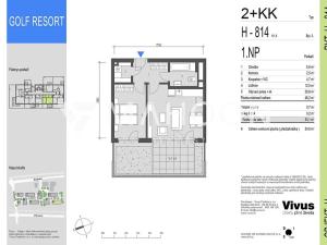 Pronájem bytu 2+kk, Praha - Hodkovičky, Šenácká, 77 m2