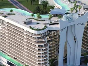 Prodej bytu 2+kk, Hampton by Hilton Marjan Island, Spojené arabské emiráty, 89 m2