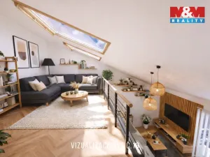 Prodej bytu 3+kk, Žleby, Polní, 79 m2